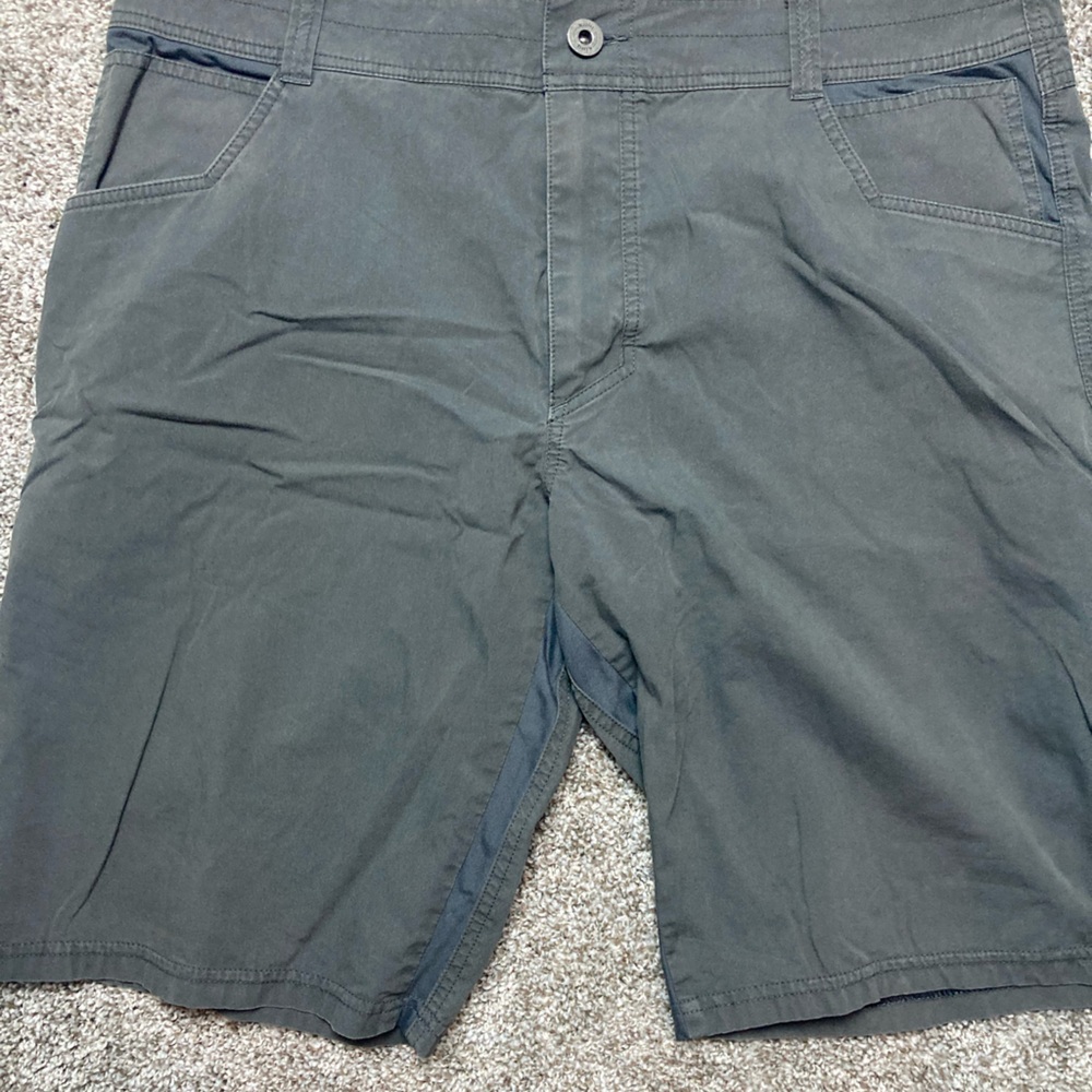 Kuhl Men's Radikl Shorts Size 36 Gray Hiking Outdoor Causal Khaki 11” Inseam
